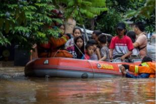 11.450 Jiwa Terdampak Banjir di Jakarta
