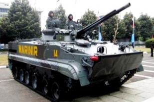 Alutsista Baru, Korps Marinir Terima Total 54 Unit Tank Amfibi BMP-3F