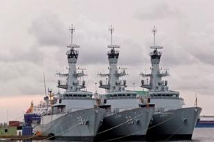 3 Kapal Perang Baru Siap Isi Armada Tempur TNI AL