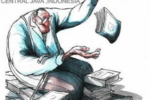 Kartun dari 32 Negara Dipamerkan di SMPN 17 Semarang