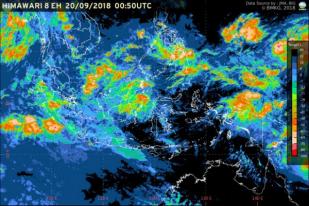 Dampak Badai Mangkut, Waspada Potensi Hujan Lebat di Indonesia