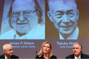 Ilmuwan AS-Jepang Raih Nobel Bidang Kesehatan 2018