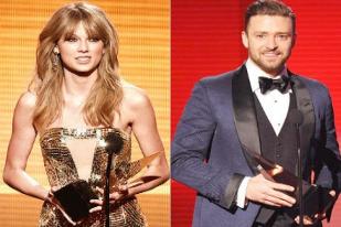 Taylor Swift, Rihanna, dan Justin Timberlake, Bintang American Music Awards
