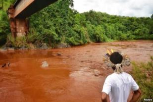 Limbah Bendungan Pertambangan yang Jebol di Brasil Ancam Cemari Sungai