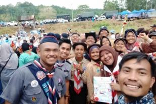 Anak TKI Raih 11 Piala Jambore Pramuka Nusantara Antarbangsa