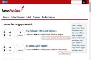 Ainun Najib Luncurkan Situs LaporPresiden.org