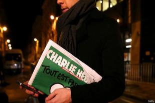 Aksi Boikot Warnai Acara Penghargaan Majalah Charlie Hebdo