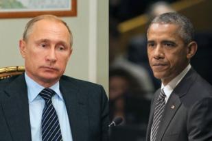 Obama Desak Putin Hentikan Serangan Udara di Suriah
