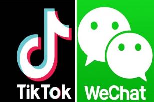 Trump Larang Aplikasi China TikTok dan WeChat