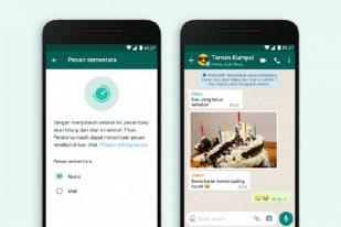 Cara Aktifkan Fitur Pesan Menghilang Otomatis WhatsApp