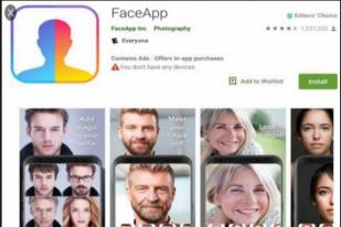 FaceApp, Kominfo Ingatkan Masyarakat Hati-Hati Unduh Aplikasi Baru di Gadget