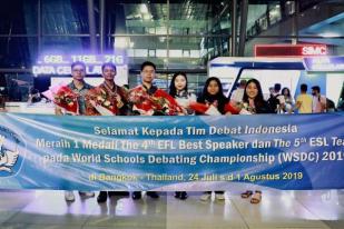 Indonesia Raih Prestasi di World School Debating Championship 2019   
