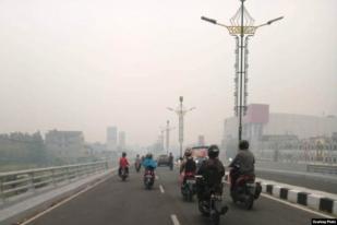 Kabut Asap Makin Parah Mengepung Riau