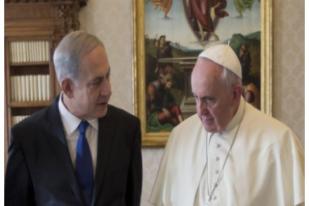 Netanyahu Bertemu dengan Paus Fransiskus di Vatikan