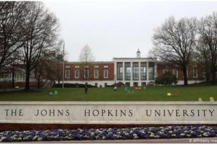 Universitas Johns Hopkins Acuan Dunia untuk Statistik Corona