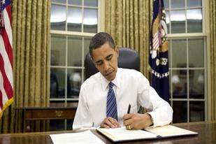 Obama Tandatangani RUU Akhiri Penutupan Pemerintah AS