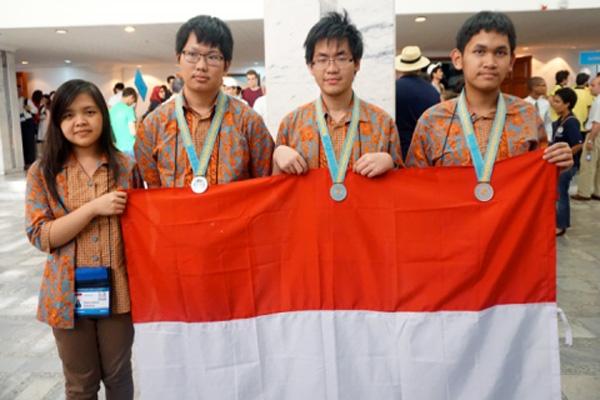 Indonesia Memperoleh Perunggu di IOI Taiwan 2014