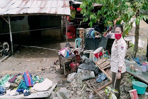 Banjir dan Tanah Longsor di Manado dan Minahasa, Dua Orang Meninggal