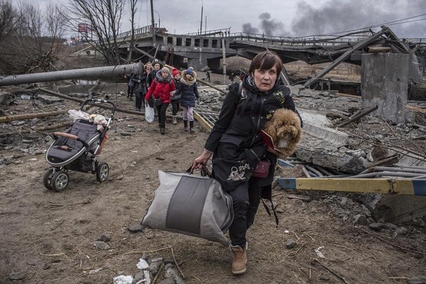 Evakuasi Warga Sipil Ukraina Terhenti Karena Tembakan Pasukan Rusia