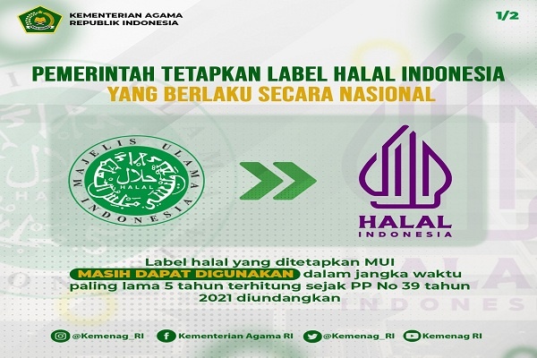 Label Halal Indonesia Berlaku Secara Nasional