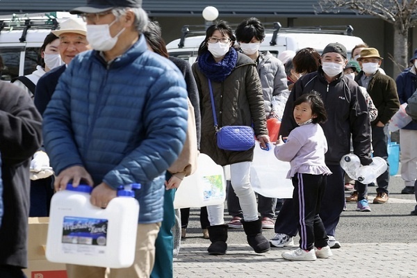 Gempa Bumi 7,4 Guncang Fukushima, Jepang, Ribuan Rumah Tanpa Listrik