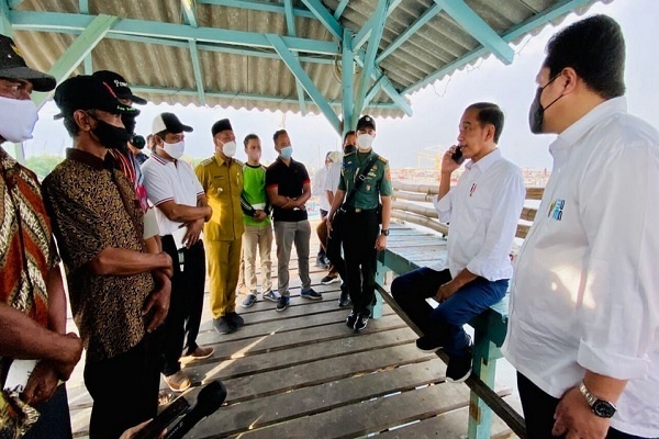 Jokowi Terima Masukan Nelayan Soal Serifikat Tanah dan Kelangkaan Solar 