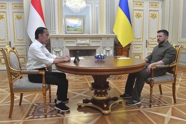 Kunjungan Jokowi ke Ukraina