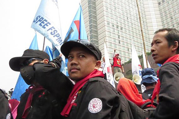 Demo Buruh Jakarta Lumpuh