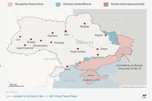Rusia Serang Sejumlah Kota Ukraina, Korban Kebanyakan Warga Sipil