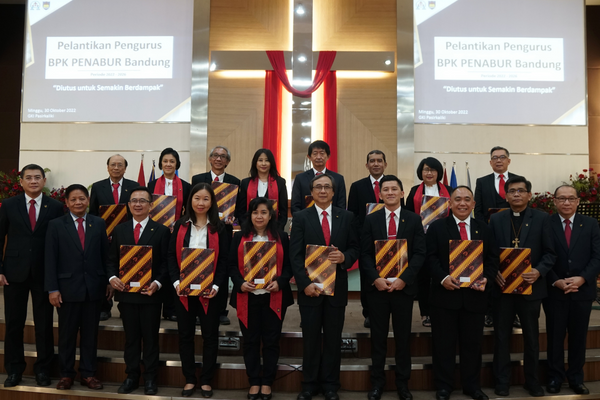 Pengurus BPK PENABUR Bandung masa pelayanan 2022-2026  Berkomitmen Memajukan Pendidikan di Kota Bandung