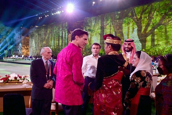 Presiden Jokowi dan Ibu Negara Menjamu Pemimpin Negara G20