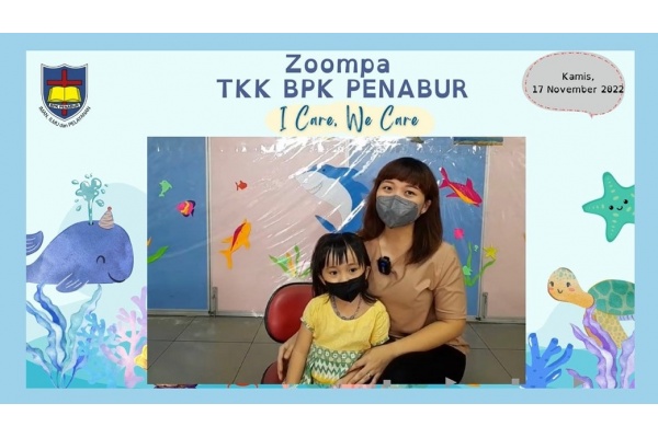 Zoompa TK BPK PENABUR, Tumbuhkan Rasa Kepedulian Peserta Didik TKK PENABUR Jakarta