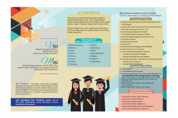 BPK PENABUR Buka Pendaftaran Beasiswa Pendidikan Guru