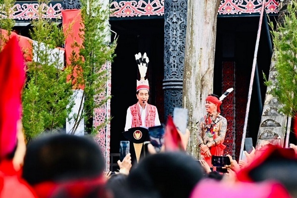 Di Pontianak, Jokowi Pesan Agar Perbedaan Dijadikan Kekuatan Bangsa