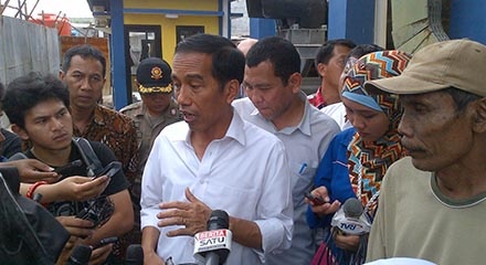 Jokowi: Waduk Pluit Siap Tampung Limpahan Air dari Berbagai Pompa di Jakarta