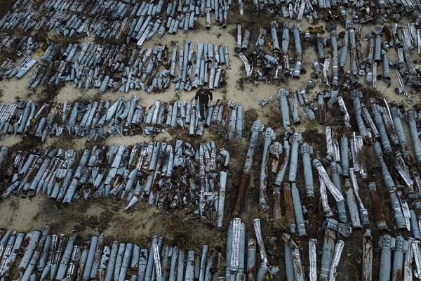 Kota Kharkiv Ukraina, Punya Kuburan Massal Rudal Rusia
