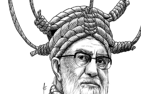 Iran Marah, Koran Charlei Hebdo, Prancis, Memuat Kartun Ali Khamenei