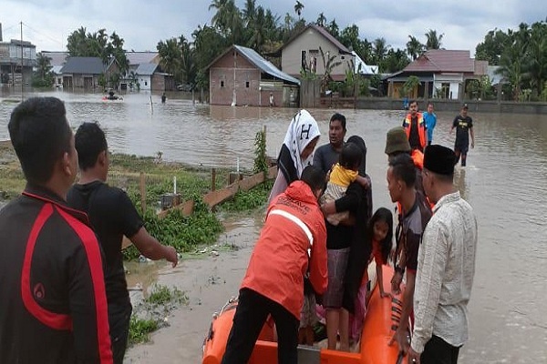 Banjir Melanda Beberapa Wilayah di Provinsi Aceh