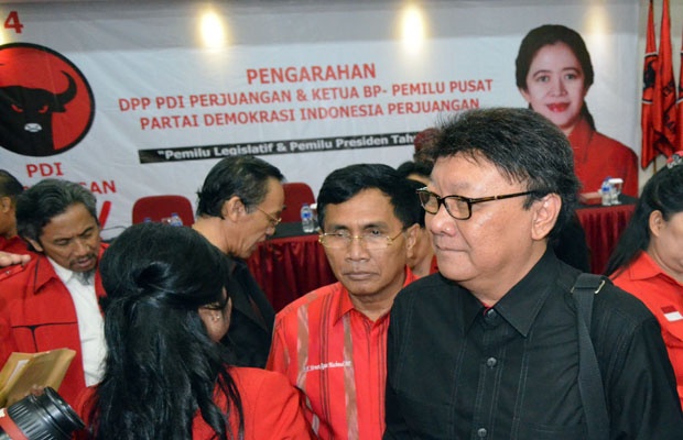 PDI Perjuangan Memberikan Pengarahan Kepada Caleg Untuk Pemilu Legislatif 2014