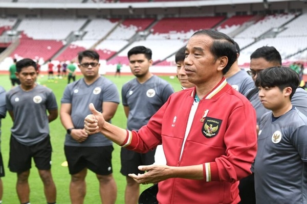 Beri Semangat, Jokowi Temui Timnas U-20