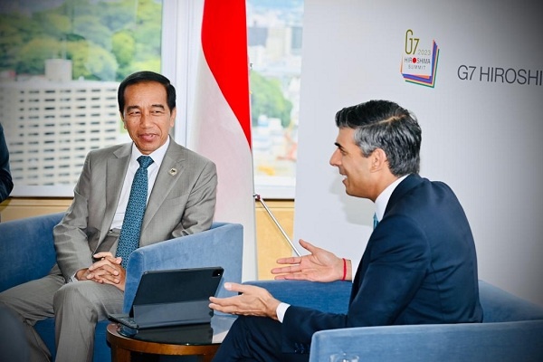 Presiden Jokowi Gelar Pertemuan Bilateral dengan PM Jepang dan PM Inggris