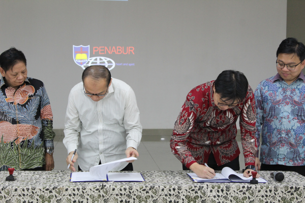 Yayasan BPK PENABUR Menandatangani MOU Kerjasama Dengan Yayasan Tarumanagara