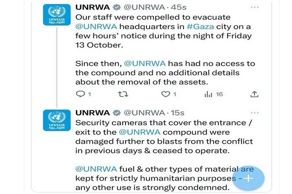 UNRWA Sebut Hamas Mencuri Bahan Bakar, Makanan dan Pasokan Medis untuk Pengungsi