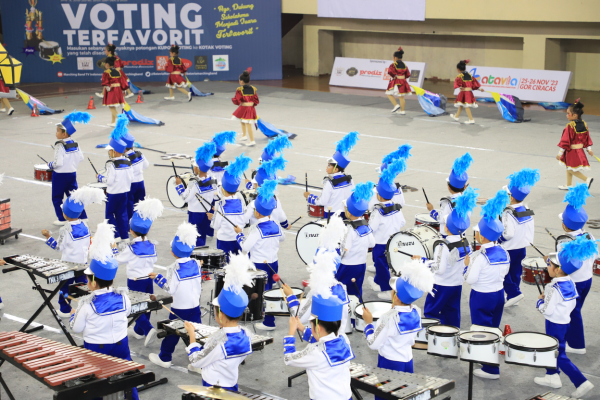 "Melaju ke Puncak Kejayaan: Prestasi Gemilang B3ST KIDS Drumband di Kejuaraan Nasional Marching Band!"