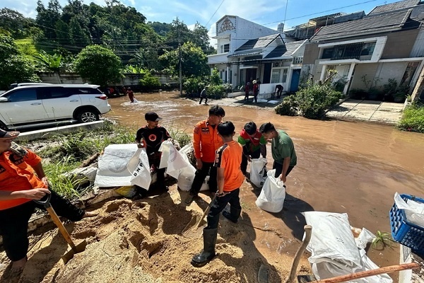 Banjir Melanda Kabupaten Pesawaran dan Kota Bandar Lampung