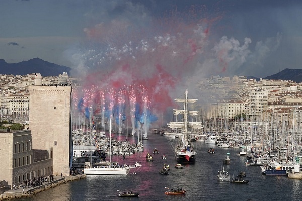 Obor Olimpiade Mulai Perjalanan dari Marseille ke Seluruh Wilayah Prancis