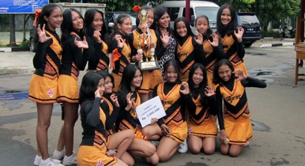 Lusiana Sabrawi: Cheerleading di Indonesia Alami Perkembangan Pesat