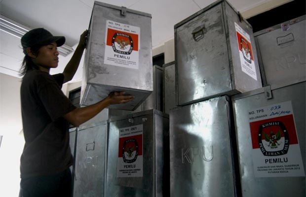 Pemilu 2014: Distribusi Logistik Pemilu Wilayah Jakarta Pusat