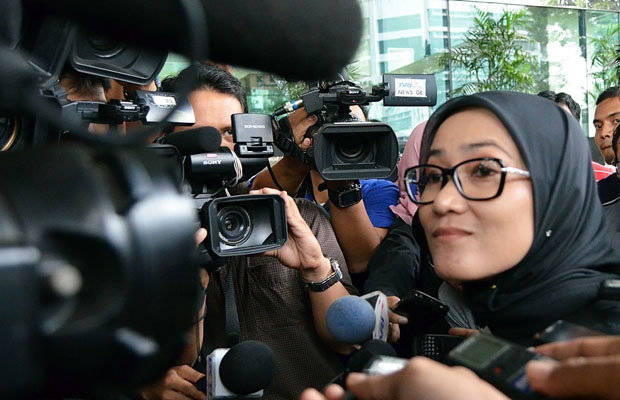 Bupati Lebak Banten, Iti Octavia Jayabaya diperiksa KPK 