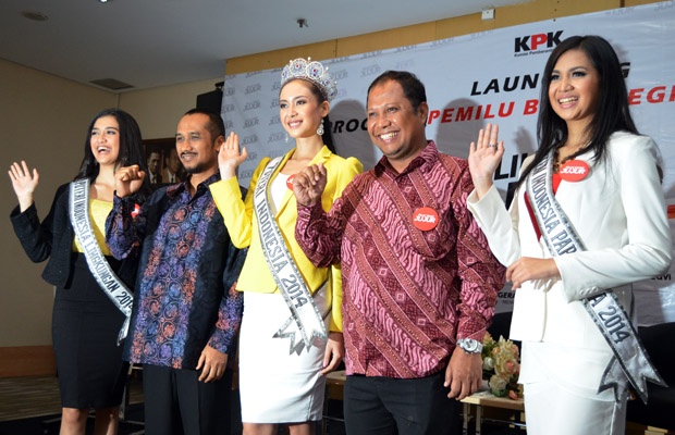 Puteri Indonesia Sambangi KPK Membahas Diskusi Pemilu Jujur